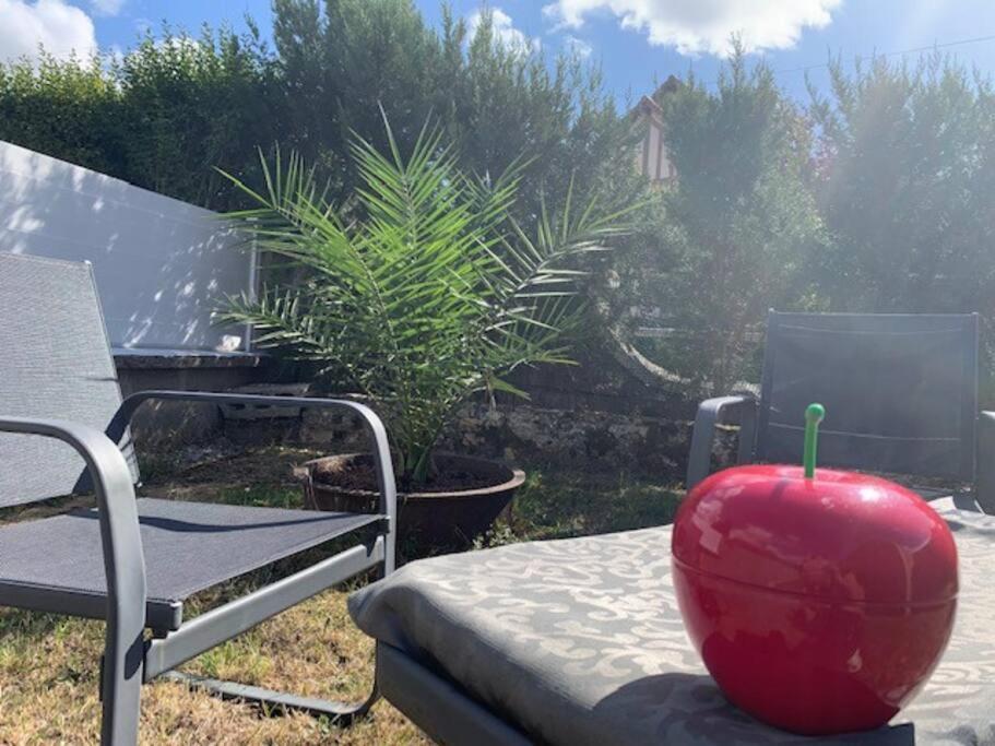 Maisonette Avec Jardin Эврё Экстерьер фото